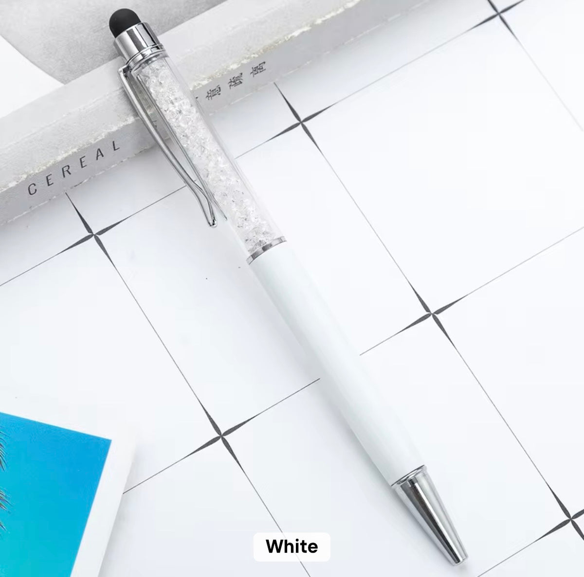 Crystal Pen White