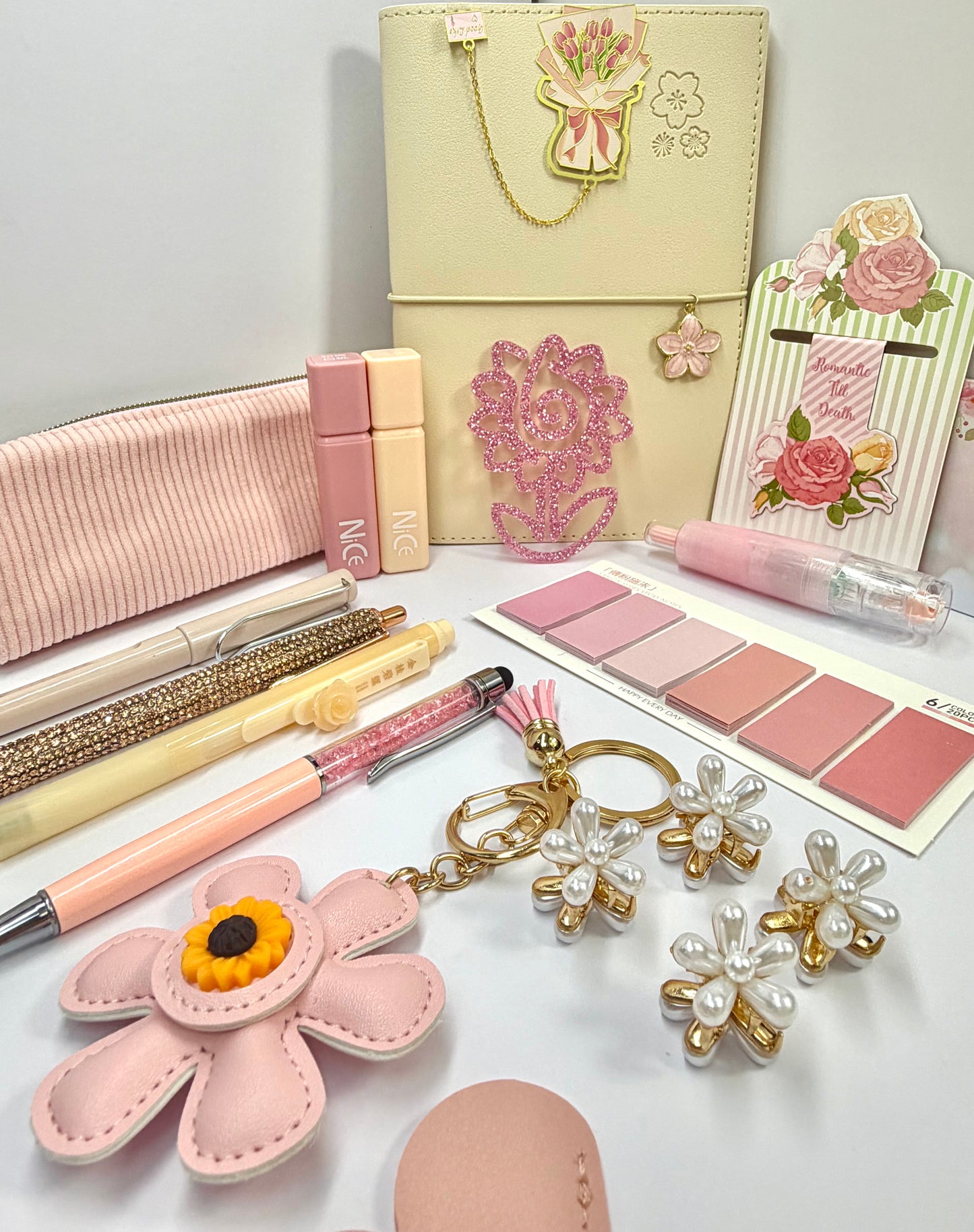 Beige/Pink Sakura Bundle