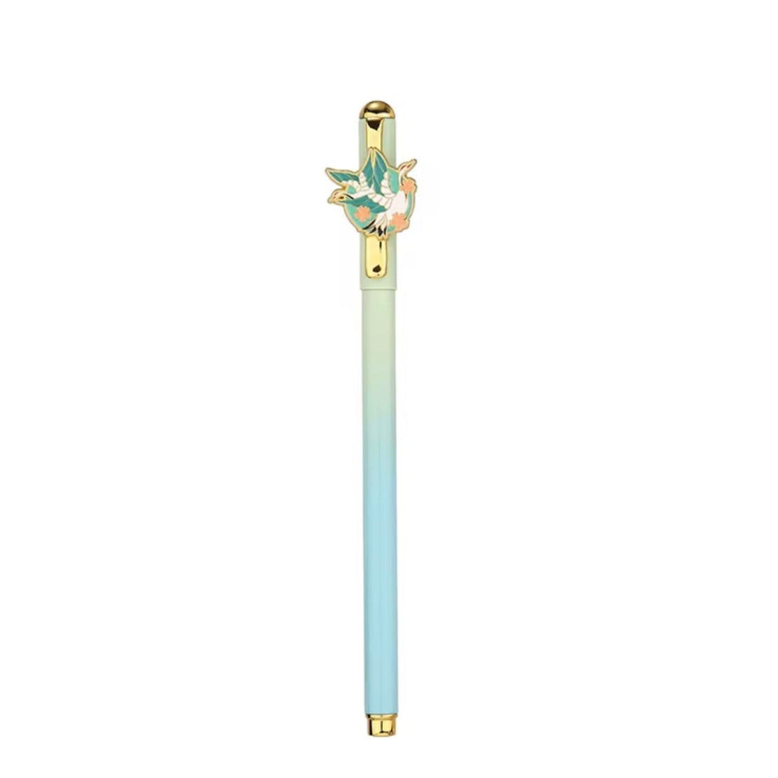 Floral Metal Gel Pen