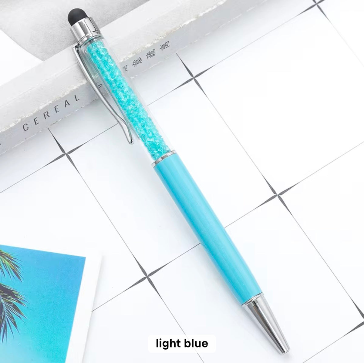 Crystal Pen Light Blue