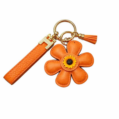 Sunflower Keychain