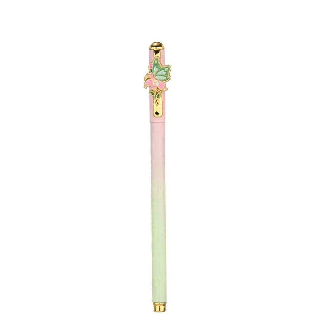 Floral Metal Gel Pen