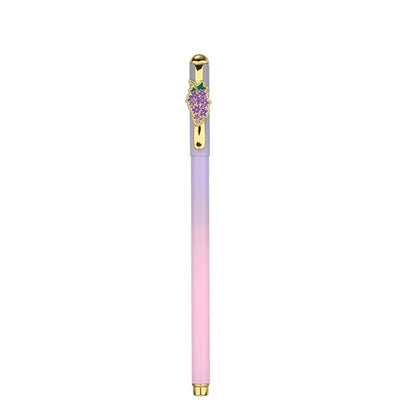 Floral Metal Gel Pen