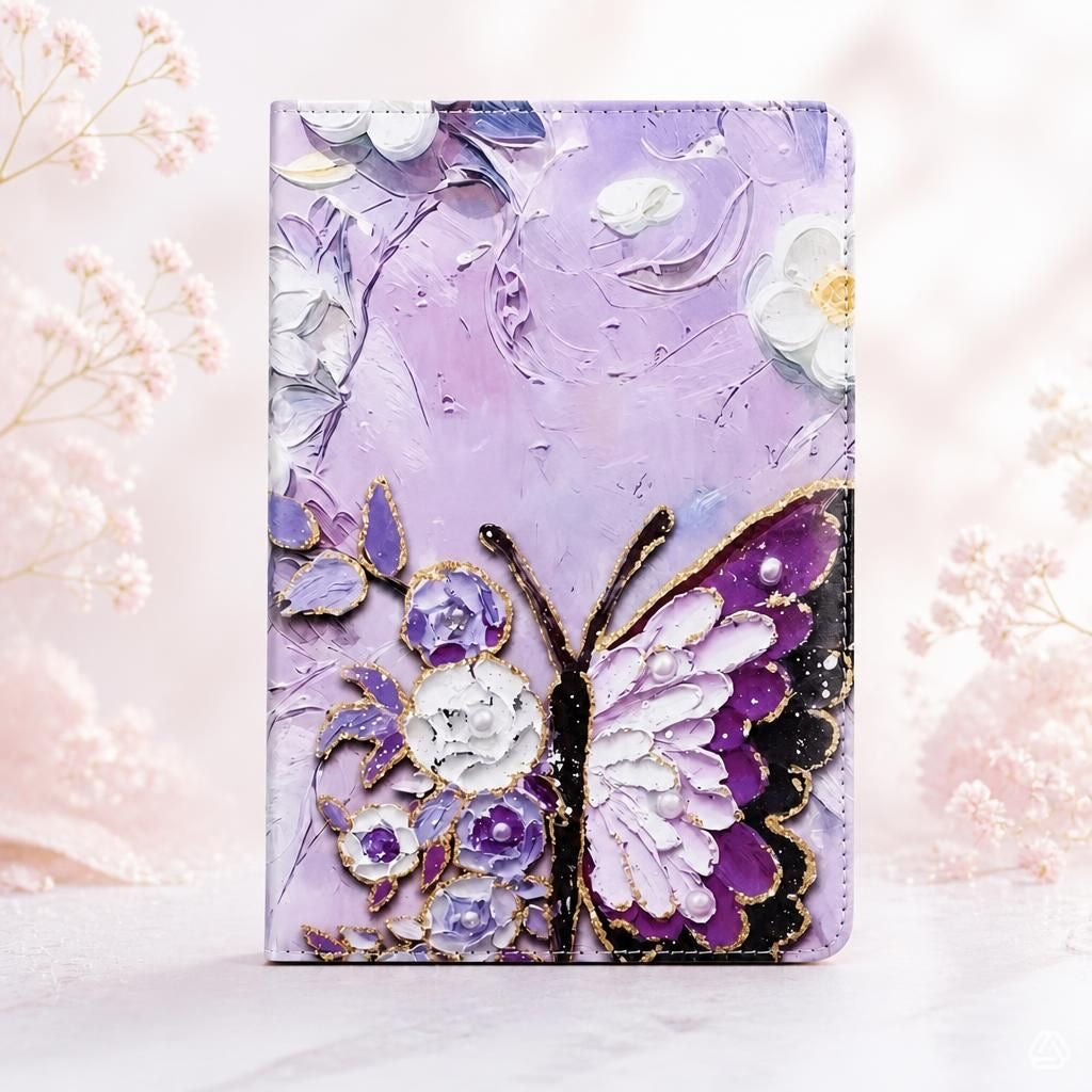 Purple Butterfly Notebook