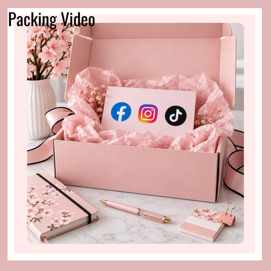 Personalized packing video